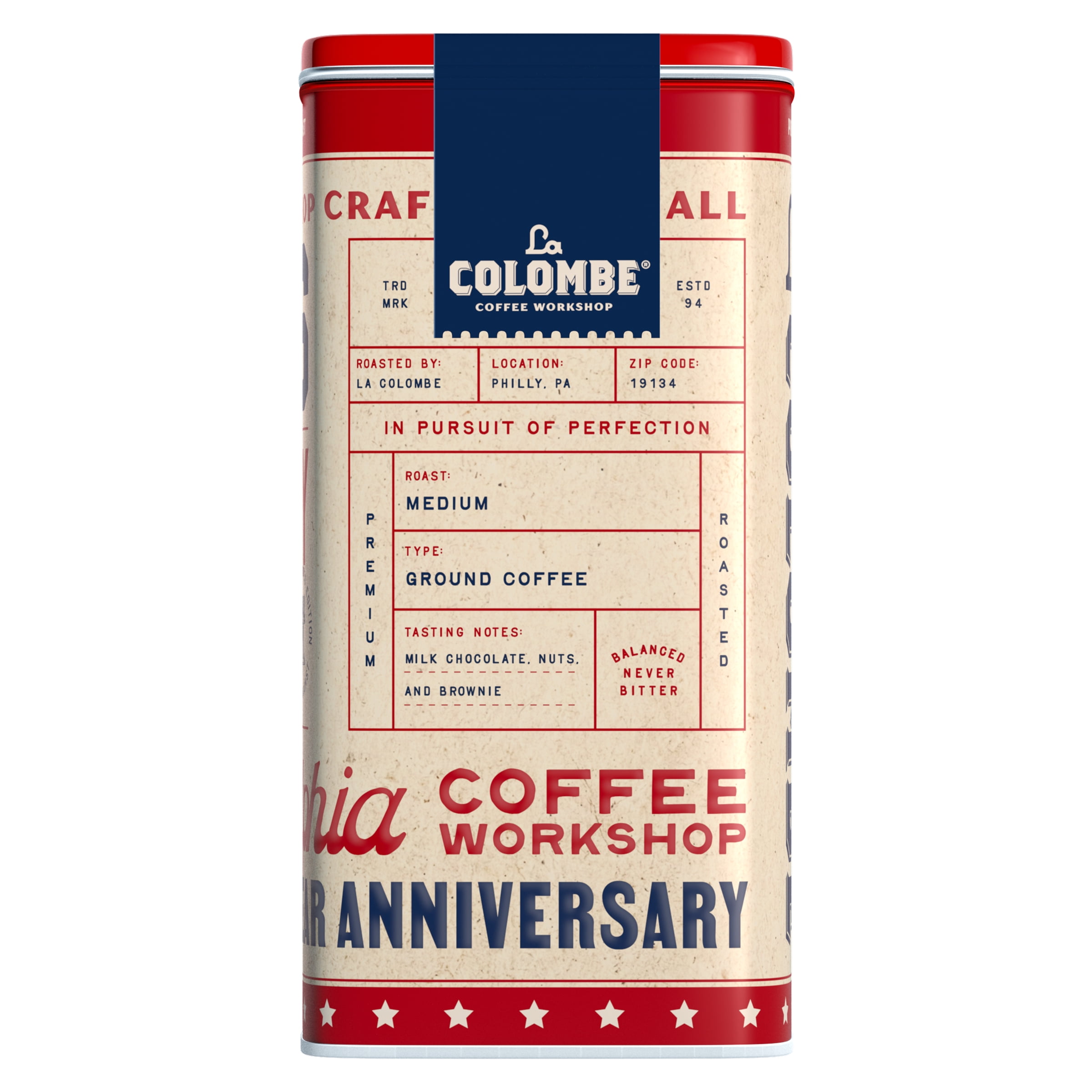 La Colombe Liberty Blend Tin - Ground 12 oz