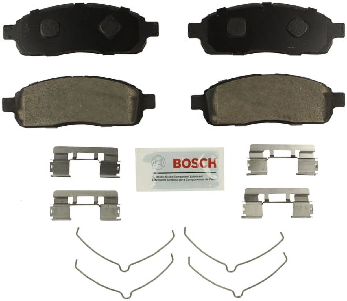 Bosch BE1392H Bosch Blue Semi-Metallic Brake Pads with Hardware