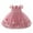 H-Pink, variant on TEAJOPSUU 6M-3Y Girls Tutu Skirt Puff Short Sleeved Tulle Dress Fluffy Dance Dress Printed Princess Dress for Kids B-Red