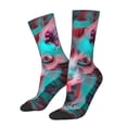 thumbnail image 1 of Balery Psychedelic Hairless Cat Calcetas Largas con Estampado para Hombre y Mujer – Suaves y Transpirables, Talla Única (US 5-11), 1 of 6