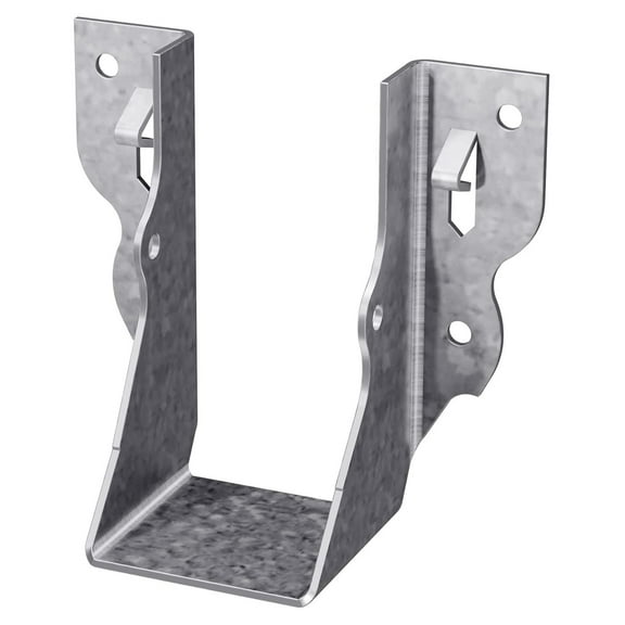 LU24 Light Face-Mount Joist Hanger - Wood Construction Connectors, 20 Gauge Galvanized Steel Brackets, Rafter Ties, 2x4, 25 Pack