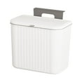 thumbnail image 3 of jifeng Hangable Kitchen Waste Compost Bin Save Space Multifunction Holder Waste Sorting White 7L, 3 of 9