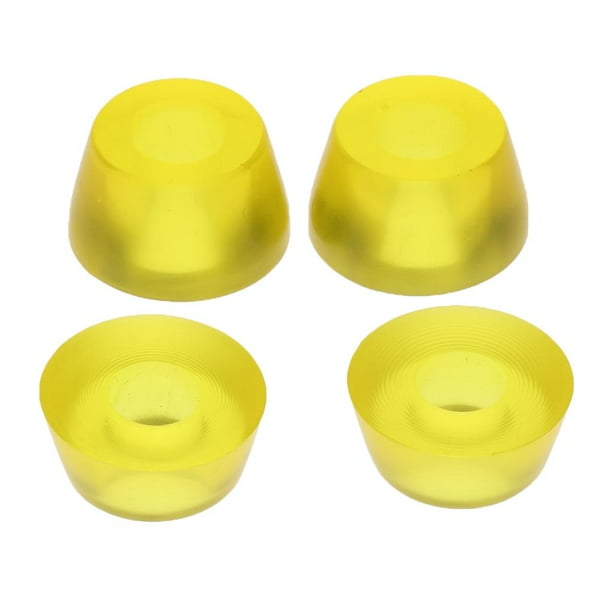 4 Pieces Longboard Skateboard Truck Bushings Set, 90A Hardware for 2