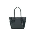 thumbnail image 1 of Michael Kors Charlotte Grand Sac à Main à Fermeture à Glissière (Noir sig), 1 of 7