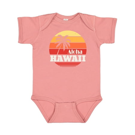 

Inktastic Aloha Hawaii Vacation Retro Vintage Gift Baby Boy or Baby Girl Bodysuit
