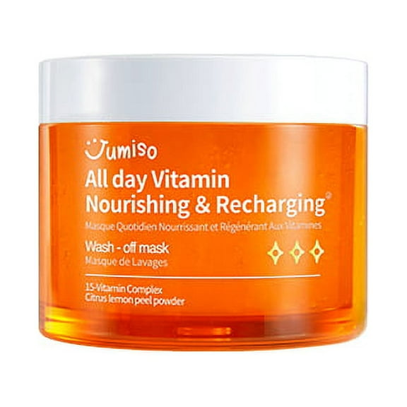 Jumiso All day Vitamin Nourishing & Recharging Wash-Off Mask 100ml