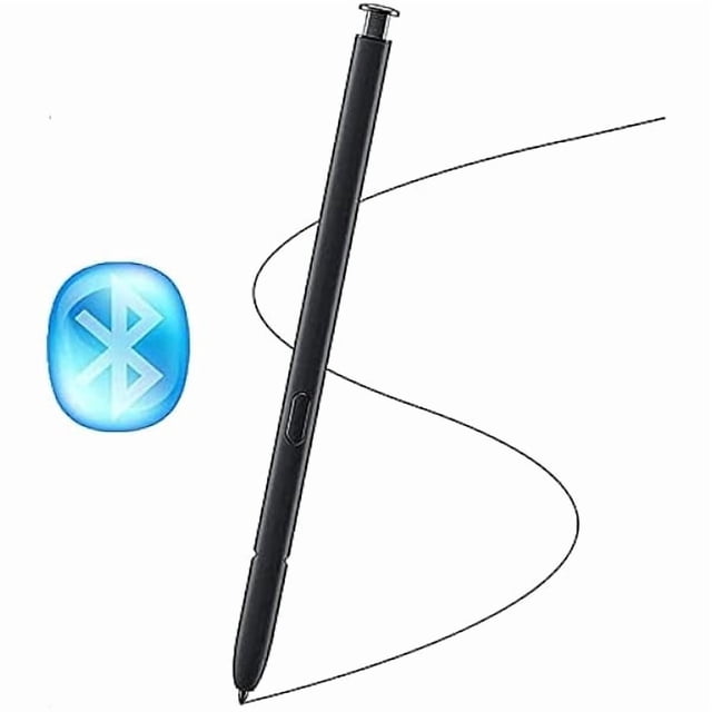 LinQingQ Galaxy S23 Ultra Stylus Pen with Bluetooth Replacement for Samsung Galaxy S23 Ultra 5G S Pen Stylus Pen Remote Control S23 Ultra S Pen(Phantom Black)