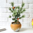 thumbnail image 2 of Coofit Artificial Plant Pick DIY: Faux Greenery Branch Desktop Decoration for Christmas, 2 of 3