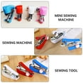 thumbnail image 2 of OULII 3 Pcs Mini Machine à Coudre Compacte Rouge Blanc Bleu Portable pour Projets Diy, 2 of 8