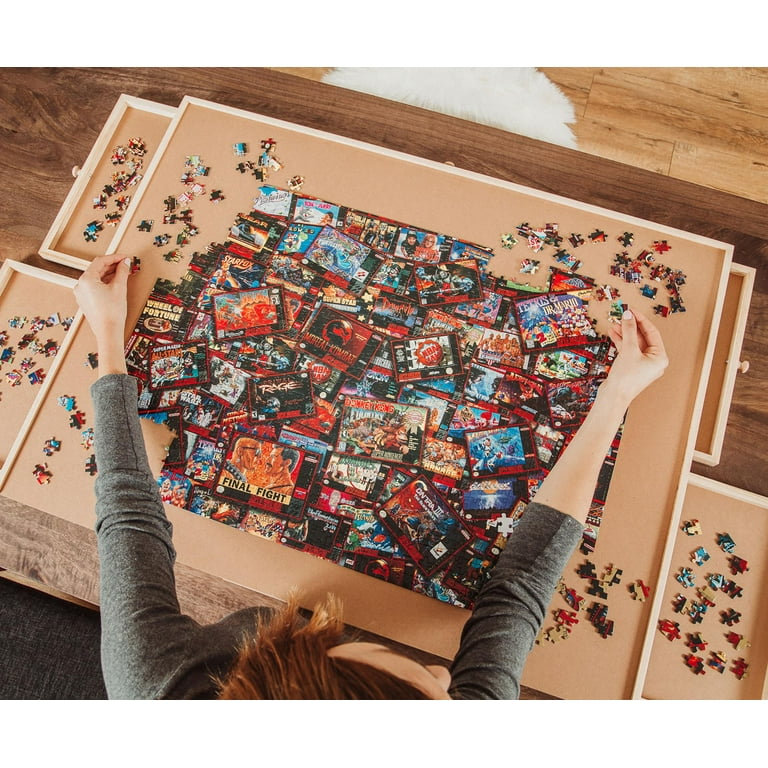 Super Never Ending Showdowns Retro Video Games 1000-Piece Jigsaw