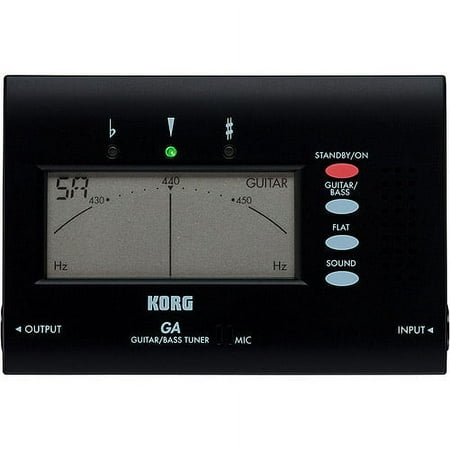 Korg GA-40 Large Display Guitar and Bass Tuner