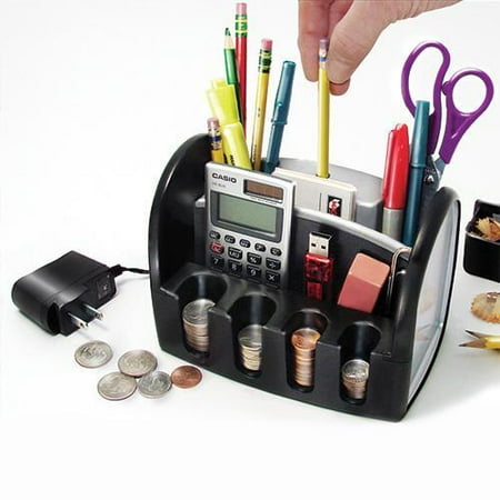 UPC 082382037539 product image for Mag-Nif Desk Caddy Sharpener, Black | upcitemdb.com