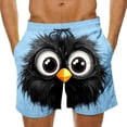 thumbnail image 2 of COSFO Casual Swimming Trunks for Men Summer Beach Funny Animal Print Board Shorts Breathable Quick Dry Elastic Waist Relaxed Fit Drawstring Swimwear, 2 of 6