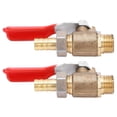 thumbnail image 1 of Ball Valve, Anti-Slip Stainless Steel Ball Valve Not Easy Rust  For Air Compressor Accessories, 1 of 8