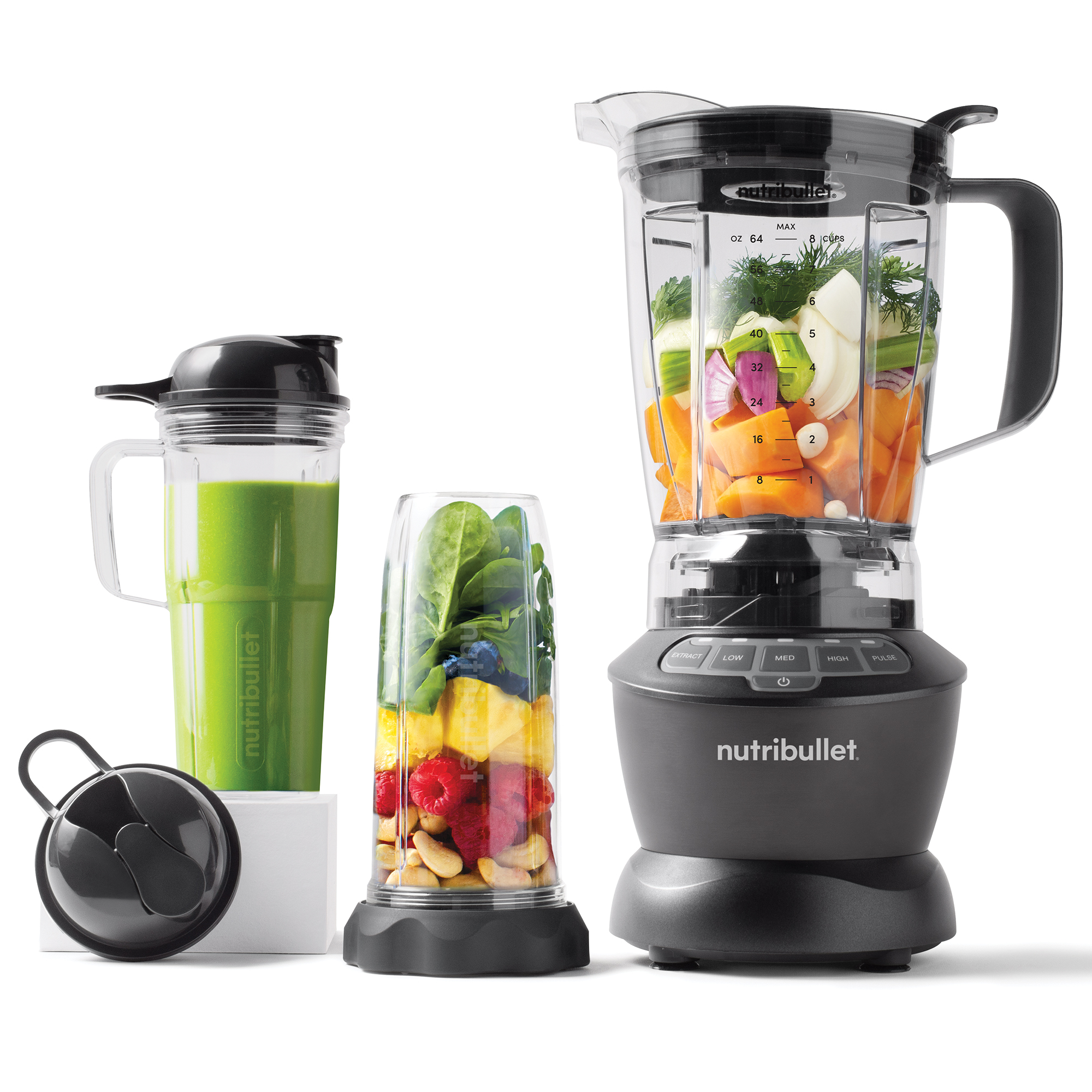 Nutribullet 1200 Watts 64 oz. Full-Size Blender Combo