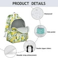 thumbnail image 4 of Lemon Backpack for School,Cute School Bag,Schoolbag with Adjustable Shoulder Straps & Padded Back,13.4"x11"x4.7", 4 of 6