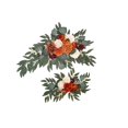 thumbnail image 1 of yingyy 2pcs/set Rustic Charm Welcome Garland Artificial Flowers Swag For Wedding Arch And Welcome Sign Wedding Arch Flowers Style C, 1 of 6