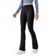thumbnail image 1 of Pantalones deportivos de yoga: leggings acampanados de cintura alta, nailon y spandex, ropa deportiva elegante, cómodos y elásticos., 1 of 8