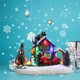 thumbnail image 3 of Casas de pueblo iluminadas con LED de Navidad con figuras iluminadas Decoración de pueblo de nieve d Abody Decoración navideña, 3 of 7