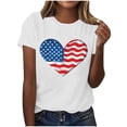 JOANKDMI Women's 4th of July Tops Funny Independence Day American Flag — free download