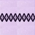 thumbnail image 1 of Ahgly Company Machine Washable Indoor Square Transitional Rich Lilac Purple Area Rugs, 4' Square, 1 of 7