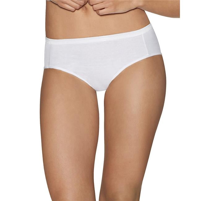 Hanes Ultimate Women's Comfort Cotton Hipster Underwear, 5Pack