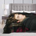 thumbnail image 4 of Robert Pattinson Blanket Bedding Fleece Blanket Soft Throw Blankets Lightweight Anti-Static Blanket - 3 Sizes, 4 of 5