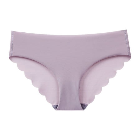 Aayomet Women Panties Lace Women T BackSeamless Panties Thong Lace Sports Fitness Plus Size Women Transparent T Pants Purple L