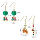 thumbnail image 2 of KAIYANG Pendientes de mujer para adolescentes, colgantes para fiestas navideñas, estilo 1, 2 of 5