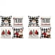 thumbnail image 1 of Fundas de Almohada Navideñas 18X18 Juego de 8 Decoraciones Navideñas Cojines de Granja de Cojín de MuñEco de Nieve para Decoración del Hogar, 1 of 5
