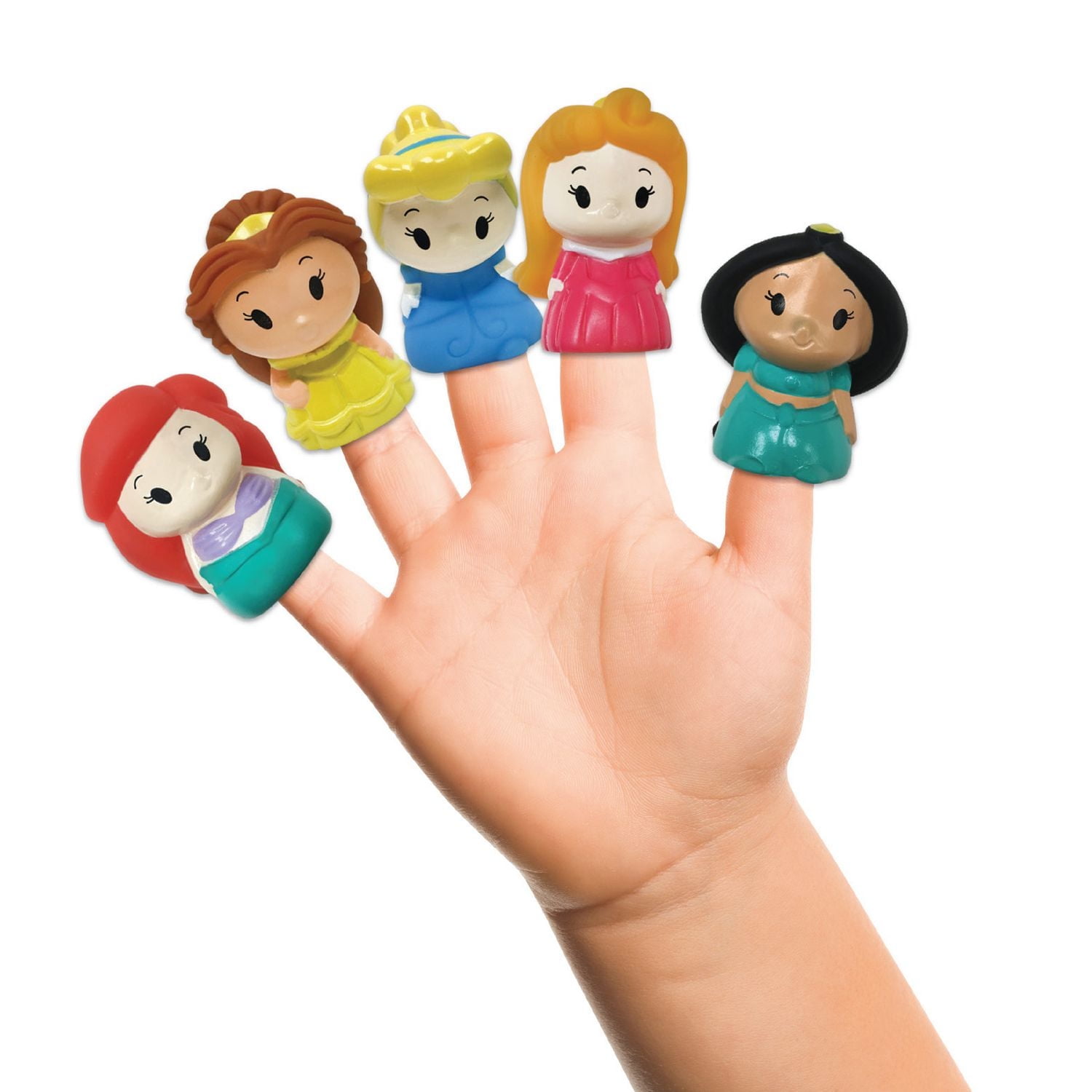 Disney Princess 5 Piece Finger Puppet Set