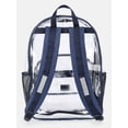 thumbnail image 2 of Wrangler Unisex Clear & Denim Backpack, Blue, 2 of 5