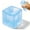 Blue, variant on Colorful ICE Squeeze Toys, Slow Rising Fidget Balls for Stress Relief, Soft TPR Sensory Squishies for Adults Teens Office Home