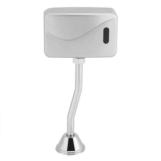 NIMOA Urinal Flush Valve - Exposed Wall Mounted Automatic Sensor Touchless Urinal Flush Valve for Bathroom Toilet