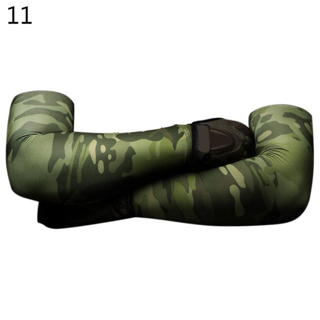 1 Pair Outdoor Sports Cooling Compression Arm Sleeves