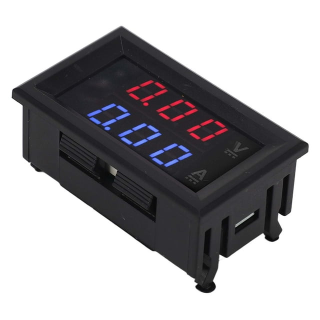 DC Voltage Current Meter Digital Voltmeter Ammeter Amp Voltage Current Volt Amp Meter Tester