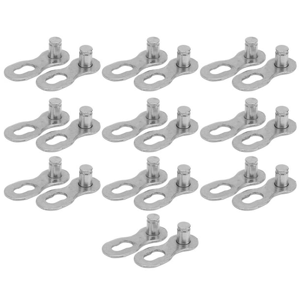 Keenso 10 Speed Chain Link,10 Pair 10 Speed Steel Bike Bicycle