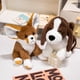 thumbnail image 2 of Cute Beagle Dog Kawaii Dog Plush Toys Simulation Giant Fennec Stuffed Toys Cute Animal Plush Dolls for Kids Gifts, 2 of 5