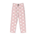 thumbnail image 2 of Haiem Cute Rabbit Men's Pajama Pants Ultra Lightweight Pjs Bottoms Sleepwear Bottom Pants With Pocket Drawstring-Medium, 2 of 7
