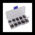 thumbnail image 2 of Juego de Anzuelos de Pesca de 500 Piezas Anzuelos de PúAs de Acero de Alto Carbono para Aparejos de Pesca de Agua Salada y Agua Dulce (Plata), 2 of 10