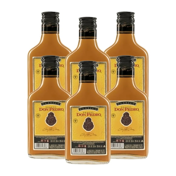 PACK DE 6 BRANDY PRESIDENTE CLASICO 200ML