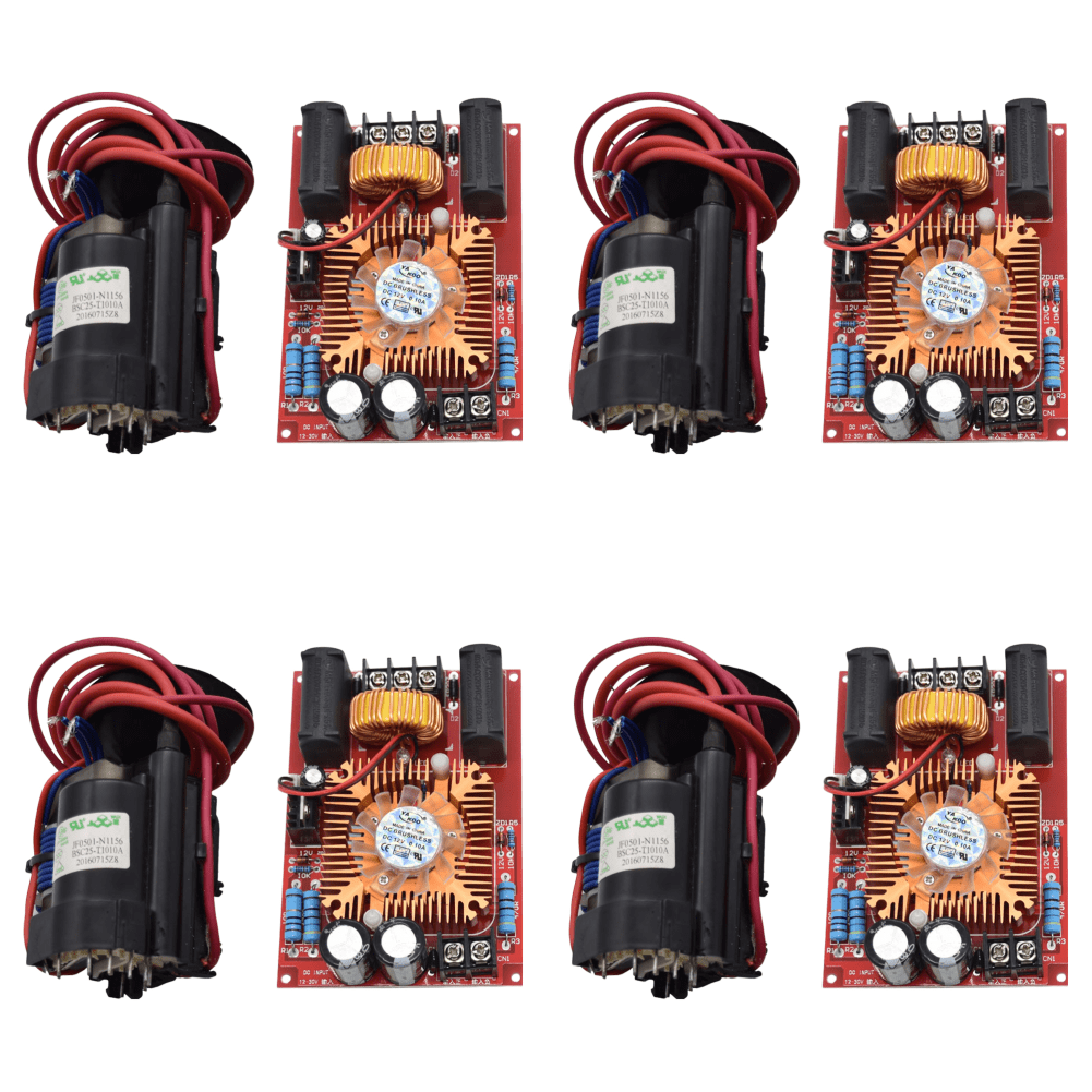 Riscaldatore A Induzione ZVS 2500W DC12V-48V - Per Fusione Metalli, Con Alimentatore - Foto 7