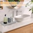 thumbnail image 6 of Dznils Bathroom Diatomite Stone Sink Tray, Water Absorbent Soap Tray, Light Gray, Set of 2, 6 of 10