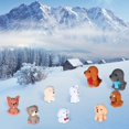 thumbnail image 2 of Marsui 40 Mini Figuras de Perros Set de Juego de Perros Realistas y Detallados Figuras de Perrito Juguetes de Animales de Perros Educativos para Cumplea&ntilde;os Navidad Pascua Topper de Tartas, 2 of 7