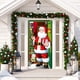 thumbnail image 1 of Decoración navideña para puerta con diseño de Papá Noel, pancarta colgante para puerta, pancarta de fondo de Papá Noel para decoración navideña, 1 of 4