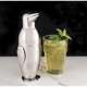 thumbnail image 2 of Kitchen Bar Penguin Cocktail Shaker, 18/8 Stainless Steel, Mirror Finish, 3-Piece Set, Holds 17-Ounces, 2 of 5