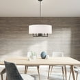 thumbnail image 3 of 42605-92 Livex Lighting Meridian - 6 Light Pendant in Modern Style - 24 Inches wide by 24.5 Inches high-English Bronze Finish    -Traditional, 3 of 11