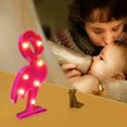 thumbnail image 2 of Tropical Luau Party Supplies Marquee Letters, Painted LED Letter Sign Light for Bedroom, Neon Signs Light, Table Centerpieces: Night Light, Home Decorative Led Lamp (Battery, 2 of 5