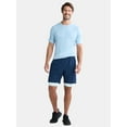 thumbnail image 3 of Athletic Works Men's and Big Men's 2 In 1 Perforated Active Shorts, 7" Inseam, Sizes S-3XL, 3 of 5