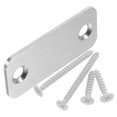 thumbnail image 1 of TEHAUX Strike Plate For Deadbolt Edge Gap Filling Stainless Steel 1 Set, 1 of 8